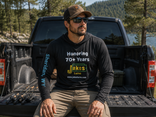 Jakes Lures 70th Anniversary Fishing Hoodie